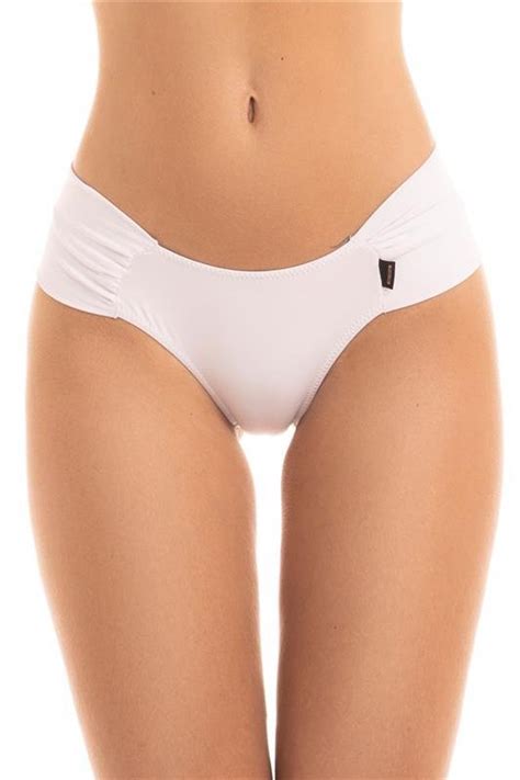 Emocione Lingerie Calcinha Tanga Franzida Na Lateral