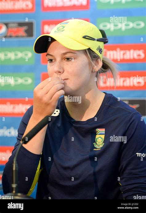 South Africa Cricket Captain Dane Van Niekerk During A Press Conference