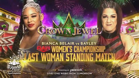 Belair Vs Bayley Last Woman Standing Set For Wwe Crown Jewel