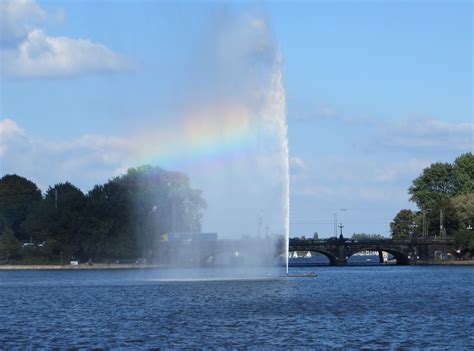 Hamburg Alster Fontanna Darmowe zdjęcie na Pixabay Pixabay