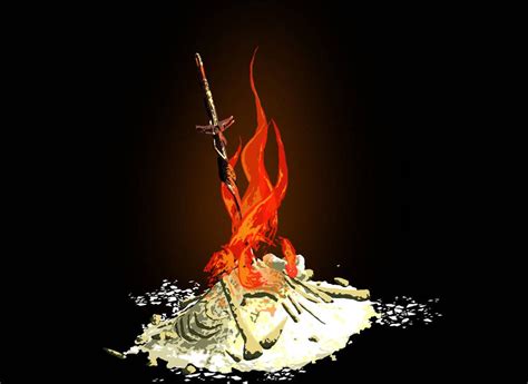 Dark Souls Bonfire By Tosthage On