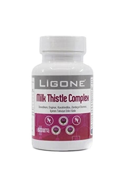 Ligone Milk Thistle Complex Kaps L Depoeczanem Dermokozmetik