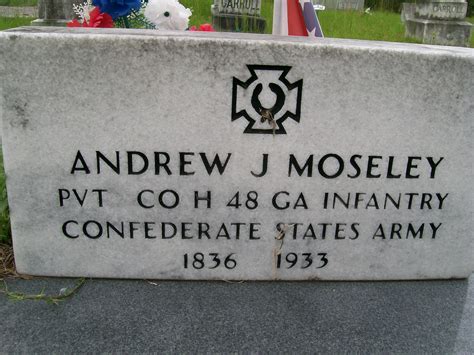 Andrew Jackson Jack Moseley 1836 1933 Find A Grave Memorial