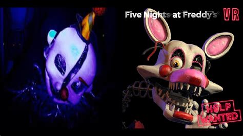 FNAF Help Wanted Vent Repair Mangle E Ennard Hard Mode YouTube