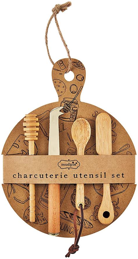 Charcuterie Board Utensil Serving Set By Mudpie