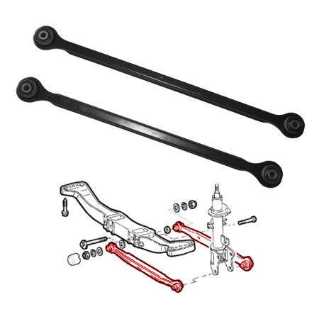 Bras De Liaison Arri Res Pour Alfa Romeo Alfa Romeo Silentblocks