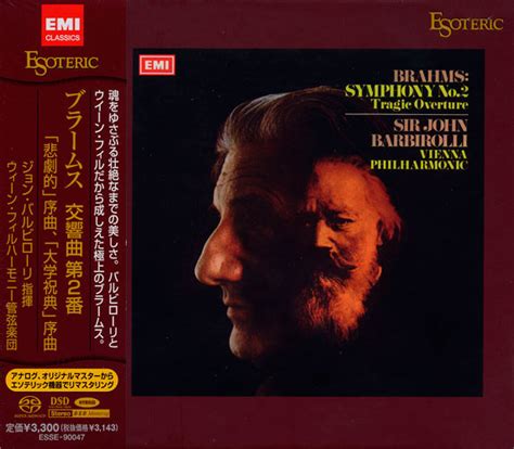 Brahms Sir John Barbirolli Vienna Philharmonic Orchestra Symphony