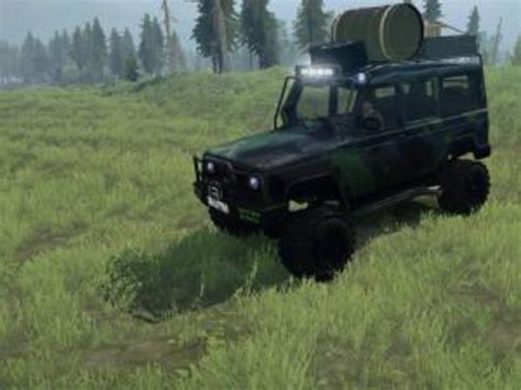 Spintires UAZ 3172 Scout V17 11 17 UPDATE Spintires MudRunner V