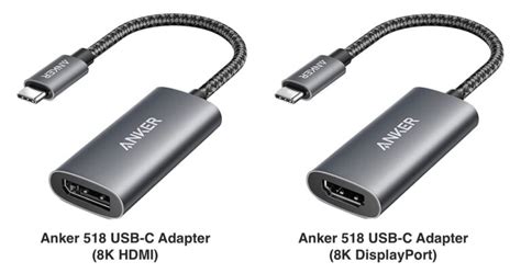 Anker Japan、最大8k60hz出力に対応した変換アダプタ「anker 518 Usb C Adapter 8k Hdmidisplayport」を発売。