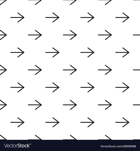 Arrow Pattern Seamless Royalty Free Vector Image