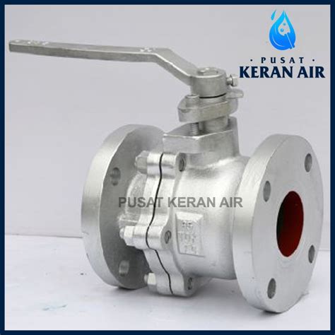 Jual 8 Inch Ball Valve Flange Cast Iron Besi Jis 10k Shopee Indonesia