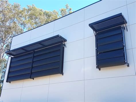 Exterior Louvres Motorised Manual Horizontal Vertical Global