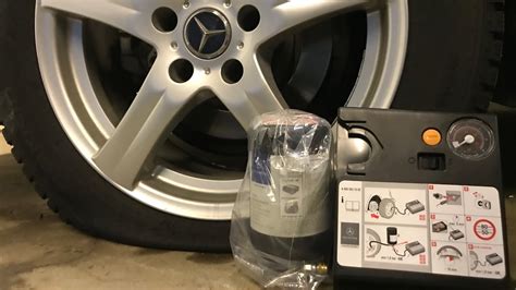 Mercedes Benz Tirefit Compressor Does It Work YouTube