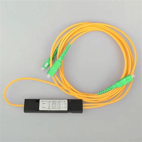 Fiber Optic Splitter Sc Apc Connector Cassette Plc X Abs Box