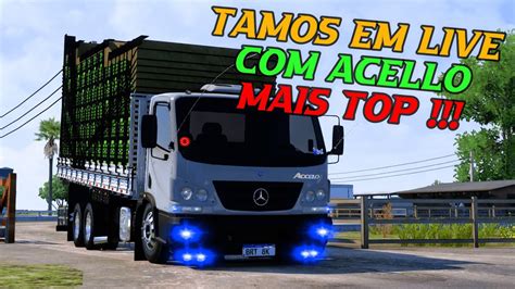 Euro Truck Simulator 2 1 45 Com Volante Logitech G27 Comboio Com Os