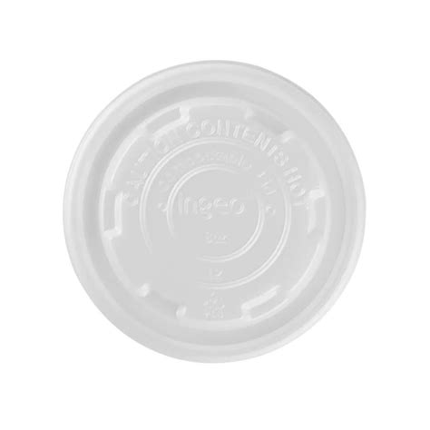 Karat Earth Compostable Eco Friendly Flat Lid For Oz Hot Cold Paper