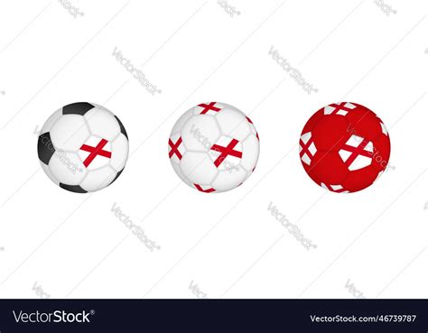 Collection football ball with the alabama flag Vector Image