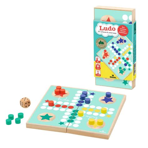 Moses Reise Brettspiel Ludo Mit Magnetverschluss Zambomba