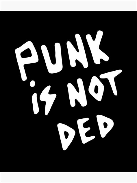 Punk Is Not Ded Persepolis Poster For Sale By Coccomedian Redbubble