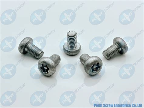 Six Lobe Pin Pan Head Screw S A 016