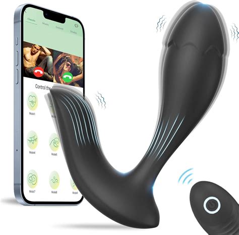 Amazon Prostate Massager Sex Toys Anal Plug Vibrating Butt Plug P Spot Male Vibrator APP