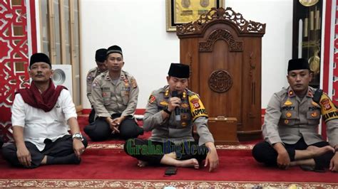 Polres Garut Peringati Maulid Nabi Muhammad Saw Di Masjid Nurul Hakim