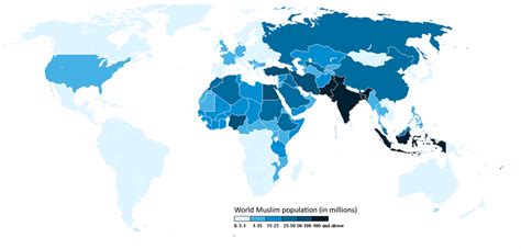 List Of Countries By Muslim Population Percentage - XciteFun.net