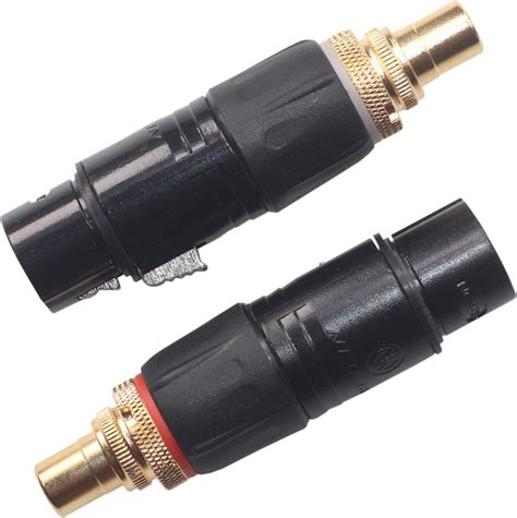 Amazon Colicoly Female Rca To Xlr Male Plug Cable Adapter Xlr To