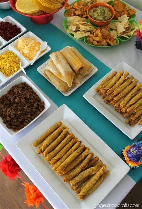 Hosting A Cinco De Mayo Taco Bar And Party Delimexfiesta Food Food And Drink Smoked Food Recipes