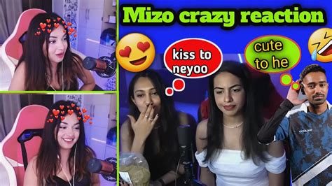 Mizo Crazy Reaction On Sharkshe Videomizo Reaction Videosharkshe And