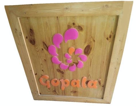 Acrylic Letter Wooden Led Sign Board W Operating Temperature