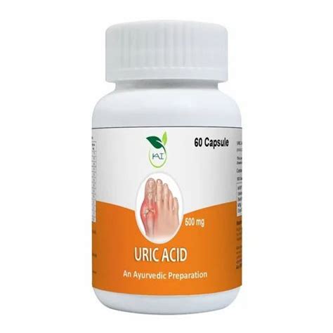 Uric Acid Capsule 60 Capsules At Best Price In Ludhiana Id 24355789473