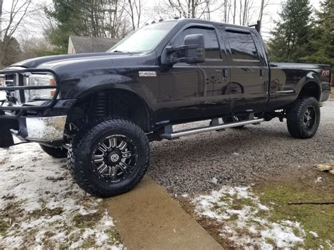 2005 Ford F 250 Super Duty Wheel Offset Aggressive 1 Outside Fender