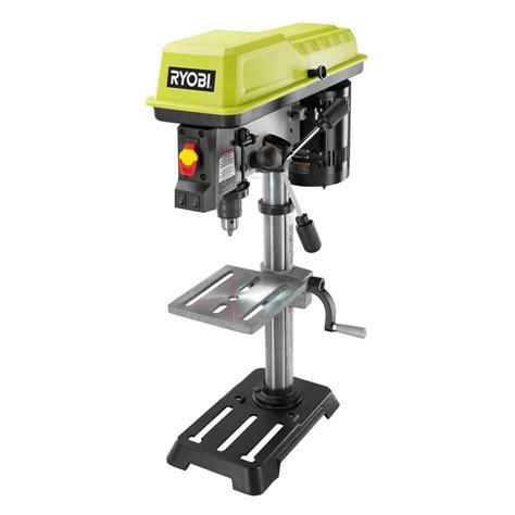 Ryobi 10 In Drill Press With Laser Dp103l The Home Depot