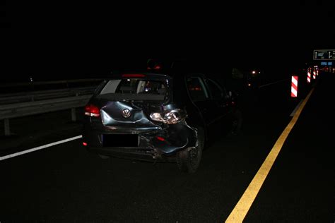 Pol Pdkl A H Tschenhausen Leichtverletzt Nach Auffahrunfall