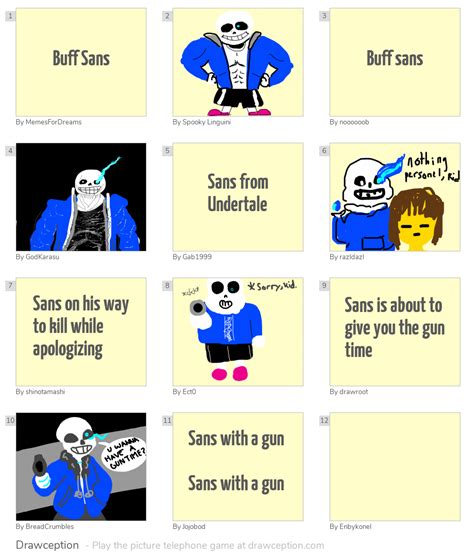 Buff Sans - Drawception