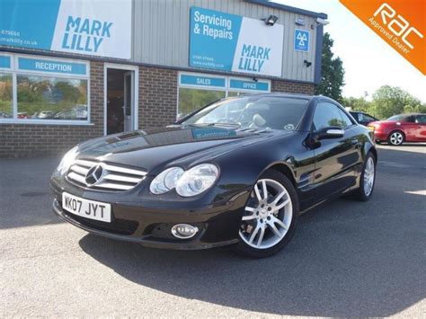 2007 Mercedes Benz SL350 3 5 7G Tronic ONLY 31 000 MILES BLACK BLACK