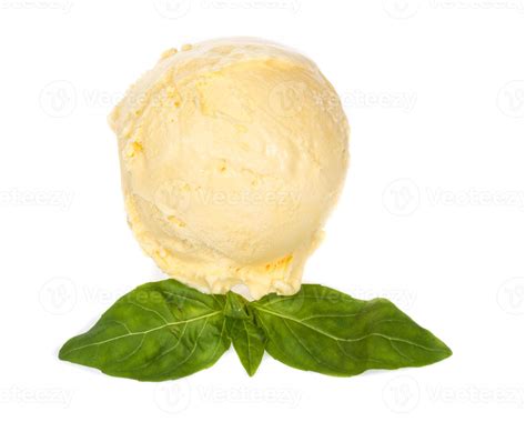 Scoop Of Lemon Ice Cream 10861608 Stock Photo At Vecteezy