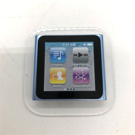 未使用品 Apple アップル Mc695lla Ipod Nano 第6世代 16gb ブルー新品のヤフオク落札情報