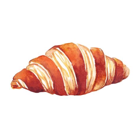 Premium Vector Croissant Vector