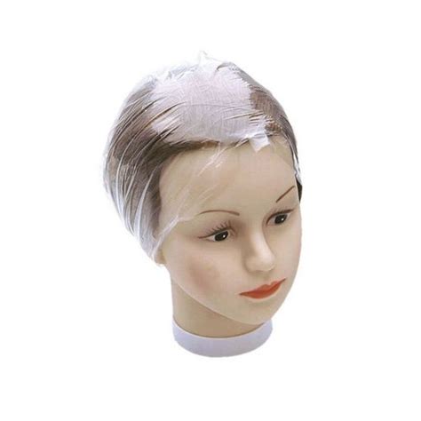 DMI Disposable Polythene Hats X100 DD Salon Supplies