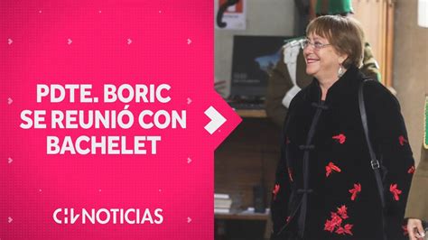 Presidente Boric se reunió con Michelle Bachelet por 50 años del Golpe