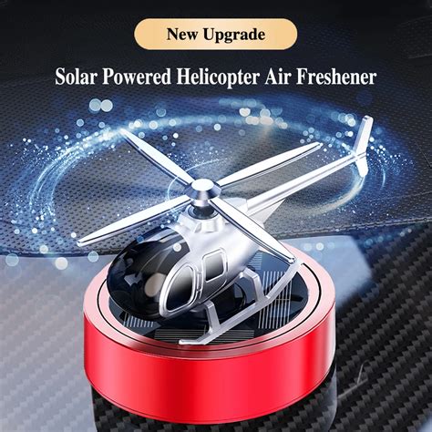 Ambientador De Aire Solar Para Coche Fragancia De Helic Ptero