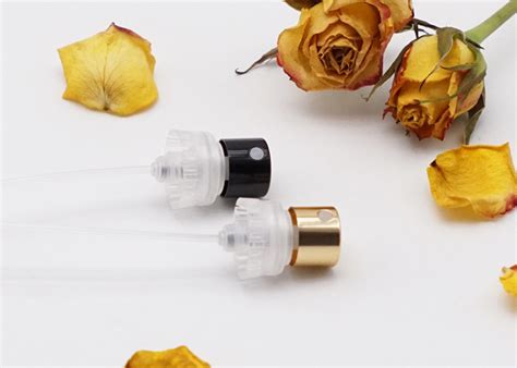 Gold Silver Crimpless Perfume Spray Pump Fea Mm Aluminum