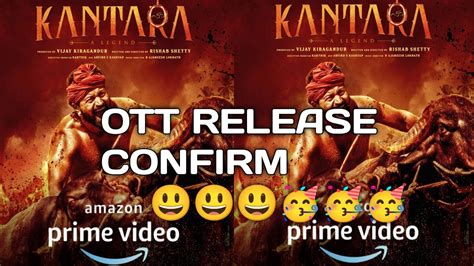 Kantara OTT Release Date Kantara OTT Release Date Telugu Kantara