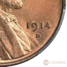 1914 D Wheat Penny Values, Key Dates, Errors, & (Price Chart) | CoinBin.com