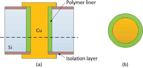 Figure From Polymer Liner Formation In High Aspect Ratio Through