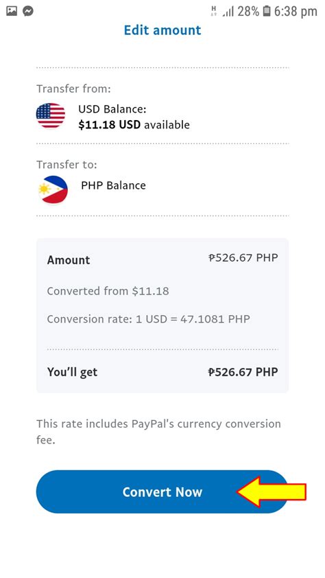 How To Convert Us Dollars To Philippine Peso In Paypal For Gcash Cash