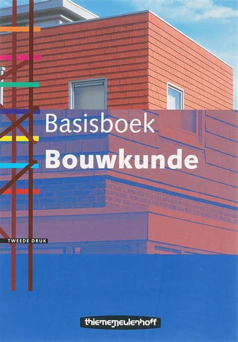 Bol Basisboek Bouwkunde 9789006951066 A H L G Bone Boeken