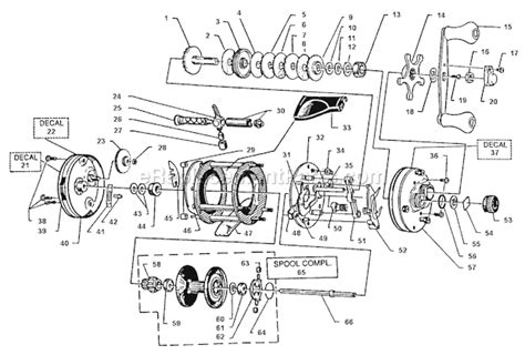 Abu Garcia 6500 C3 Parts List And Diagram 99 02 EReplacementParts